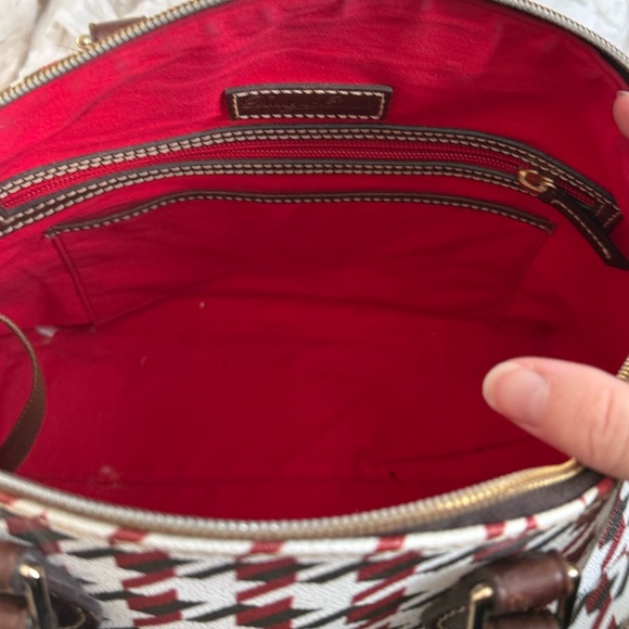 Dooney & Bourke Houndstooth Purse - Picture 6 of 9